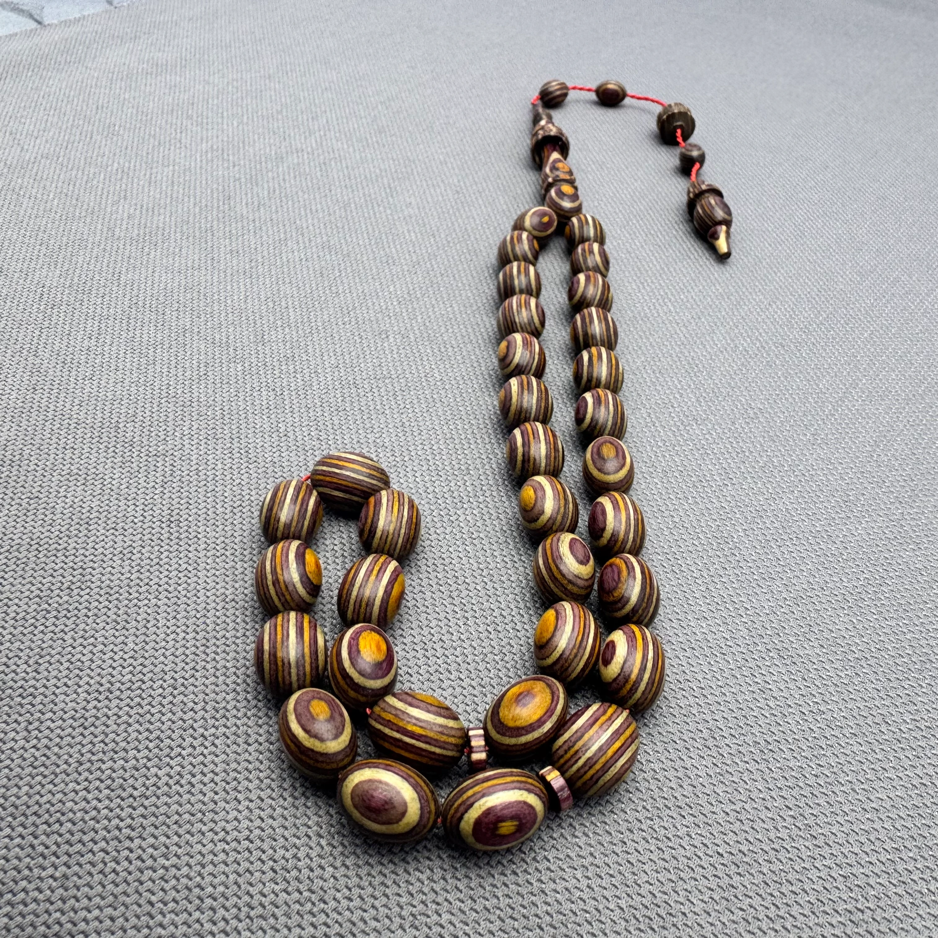 Usta İşçilikli Halkalı İmame Orjinal Kafur Ağacı Tespih